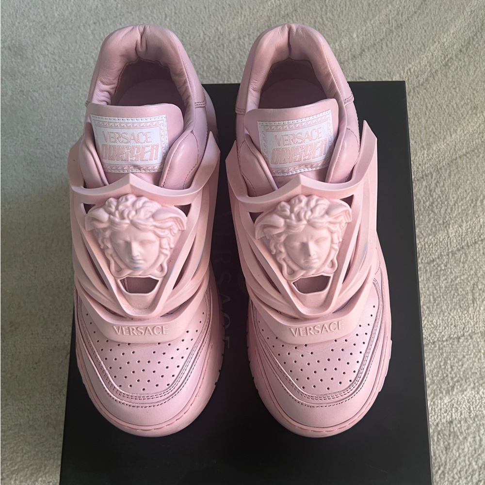 Versace sneakers (Men’s) sz 10 pink.